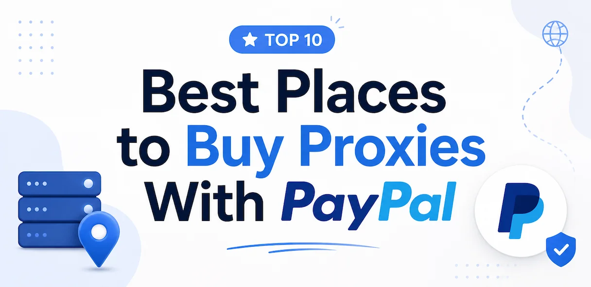 Find the best proxy for PayPal accounts: Our top 10 list for users looking to buy proxy PayPal services with instant activation.