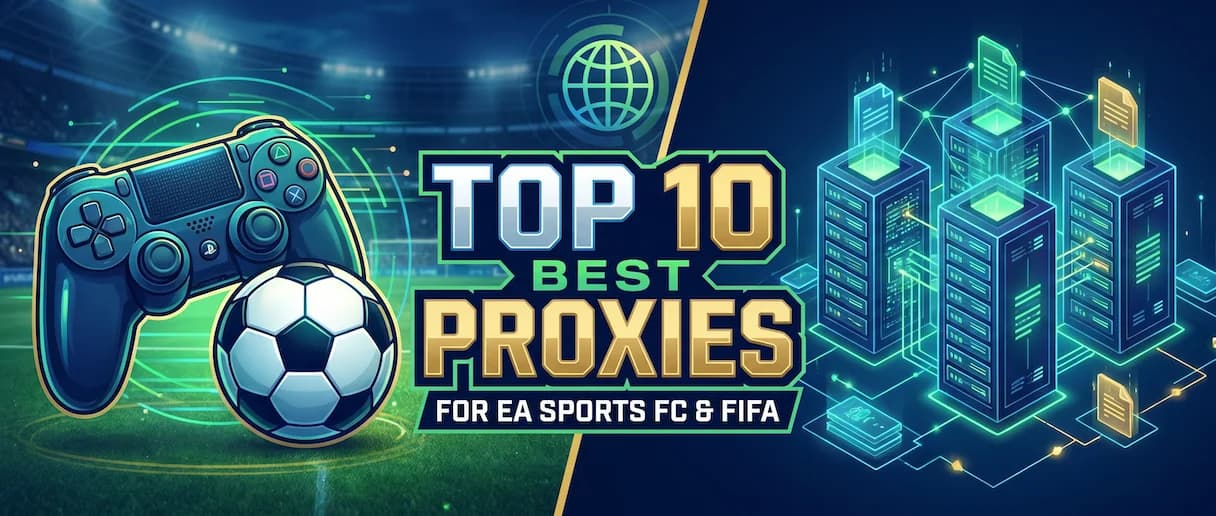 Best high-speed fifa proxy server for EA Sports FC 26 transfer market sniping and low ping.