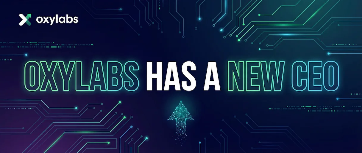 Vytautas Savickas przechodzi z Decodo, aby kierować Oxylabs jako nowy dyrektor generalny